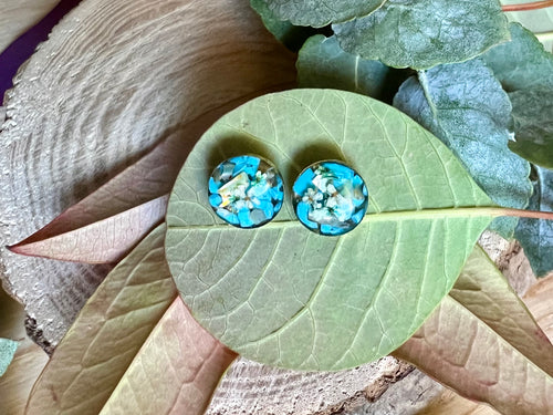 Boucles d’oreilles Daucus Turquoise