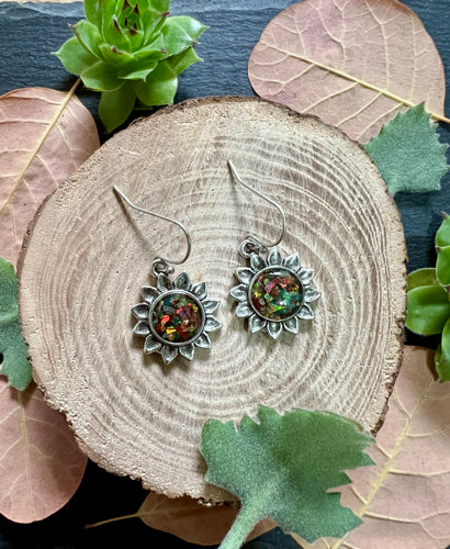 Boucles d’oreilles petite fleur