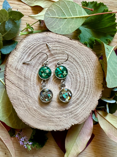 Boucle d’oreilles duo