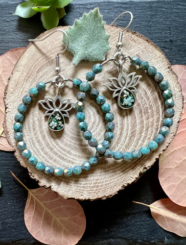 Boucles d’oreilles Daucus Lotus