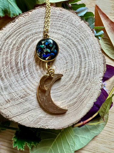 Collier duo de lune