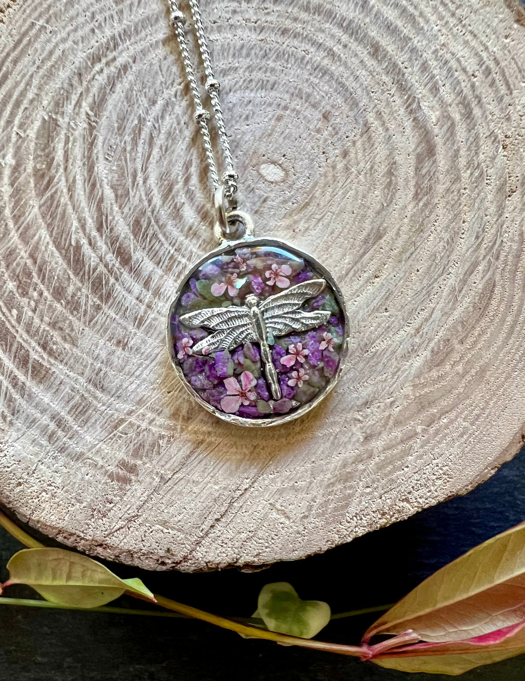 Collier Libellule