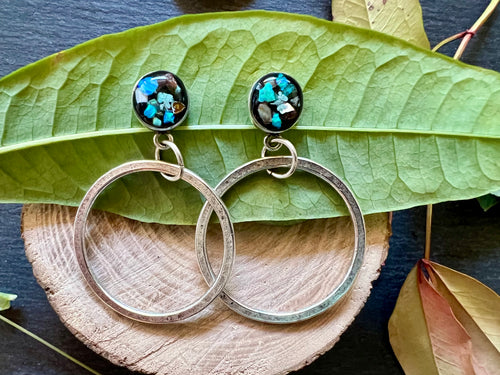 Boucles d’oreilles Opale